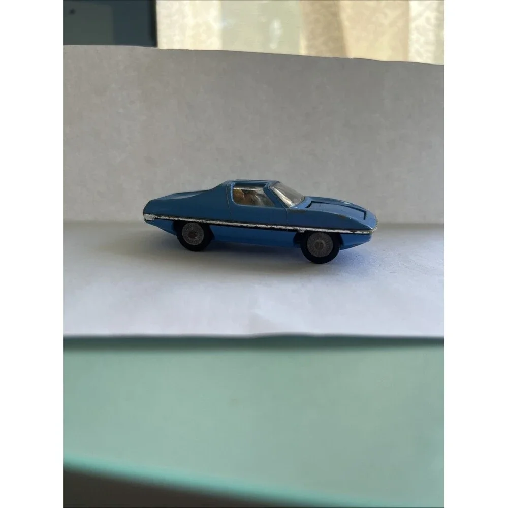 Vintage 1960s Husky The Man From Uncle Diecast Car With Occupants Blue